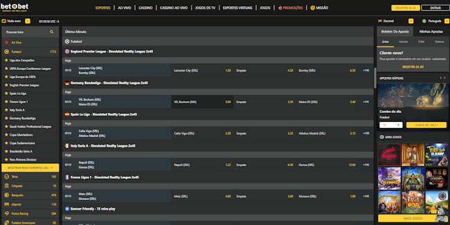 Bet esporte